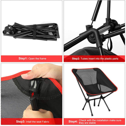 Aluminum Alloy Outdoor Folding chair ODF003