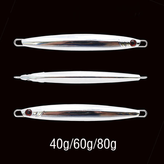 Exotic Metal Chrome Slim Jig MJ09