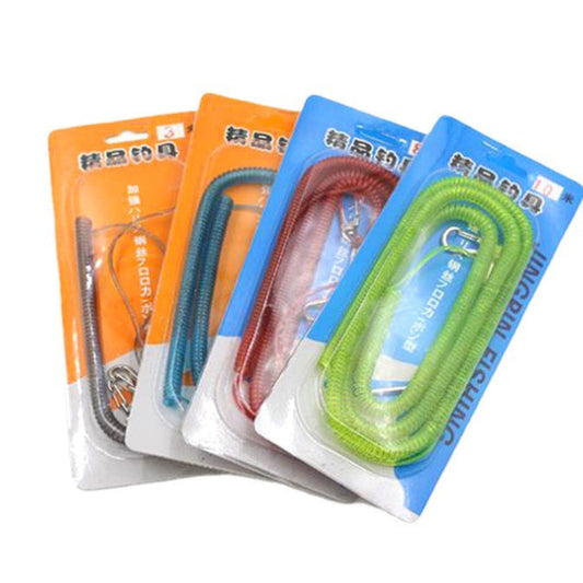 Retractable Wire coil lanyard AOT16