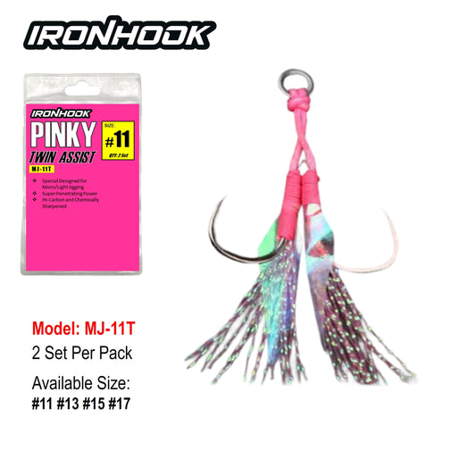 Ironhook Pinky Twin Assist MJ-11T