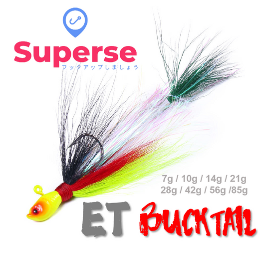 Superse ET Bucktail jig head